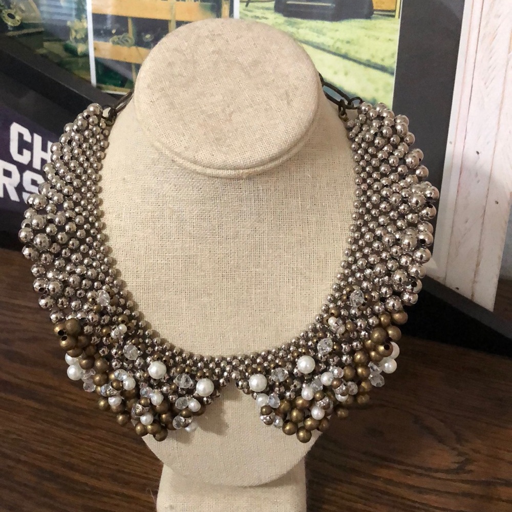 Beaded Collar Necklace